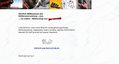 Desktop Screenshot of kletterausruestung.com
